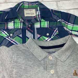 2for1 Bundle Boys 3T Short Sleeve Polo Shirt